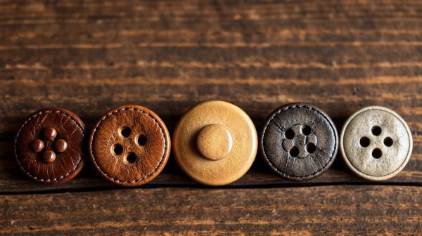Top 5 boutons de col en cuir à adopter pour votre style