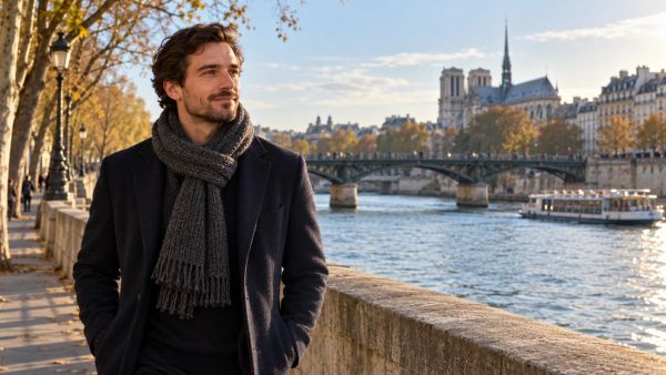 Top 5 écharpes pour hommes : style et confort au rendez-vous